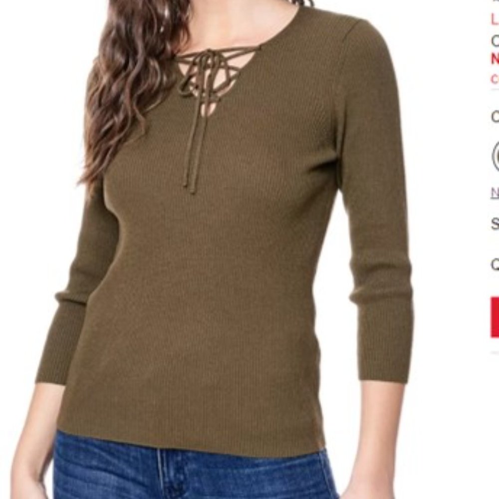 FEVER Ribbed Knit Sweater - XS - Picture 2 of 12